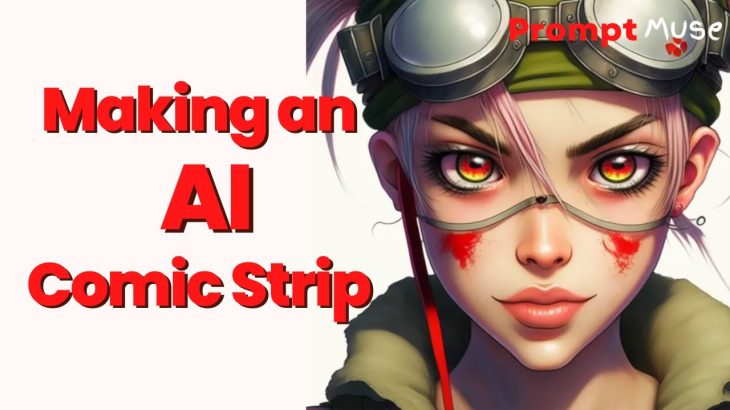 How to make a comic strip with AI : Midjourney