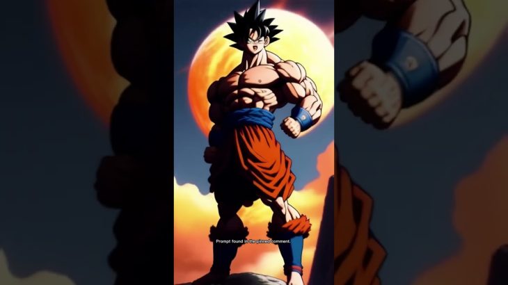 Goku Midjourney prompt in the comment 👀🙏 #midjourney #aiart #aitools #howtomakemoneyonline #goku