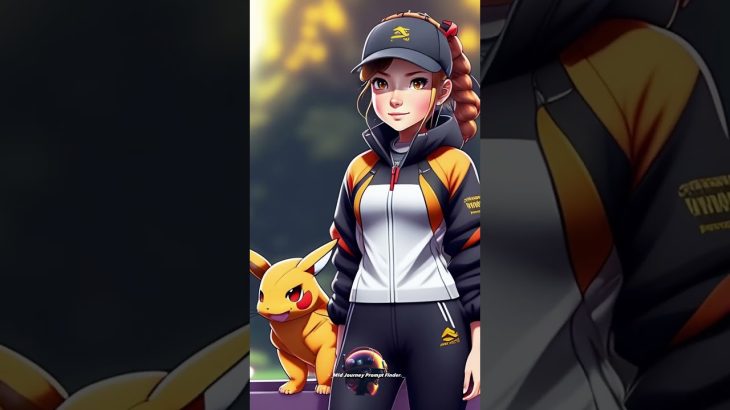 Pokemon Trainer Midjourney prompt 👀🙏 #midjourney #aiart #aitools #howtomakemoneyonline