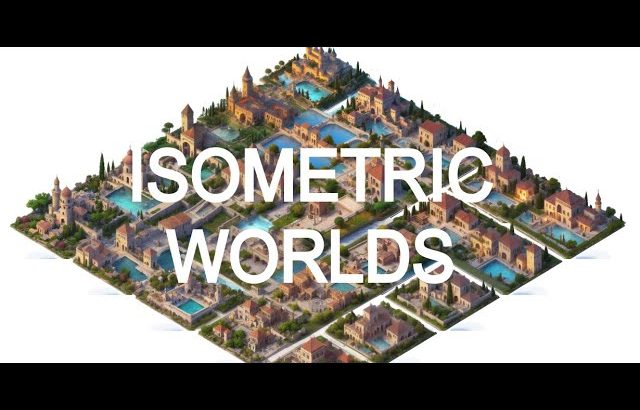 Stable Diffusion Isometric Worlds – Phase 1