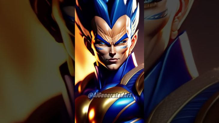 Vegeta Midjourney prompt in the comment 👀🙏 #midjourney #aiart #aitools #howtomakemoneyonline #goku