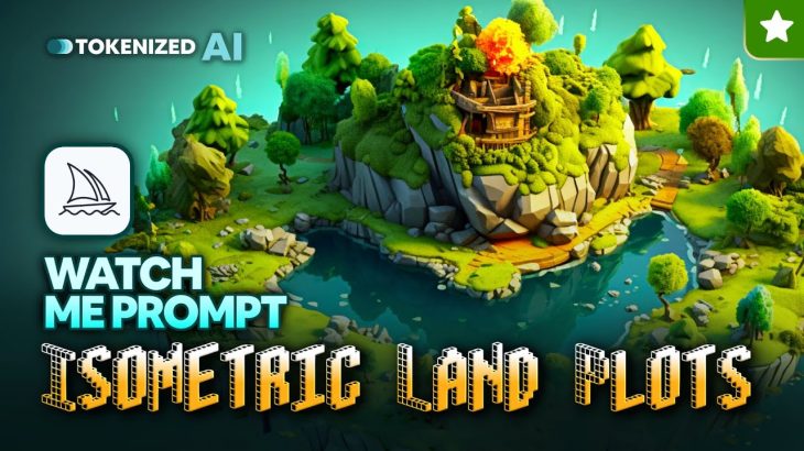 Isometric Land Plots | Watch Me Prompt Live in Midjourney