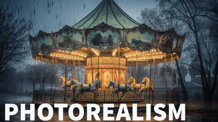 Photorealism in color, black-and-white using Midjourney
