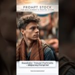 Revolutionize Your Travel Photography: Midjourney Prompt Set for Realistic Portraits