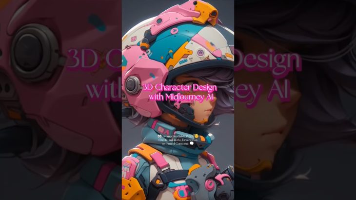 3D Character Design with Midjourney AI #midjourney
