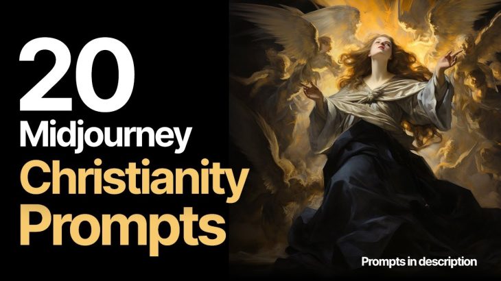 20 Midjourney Christianity Prompts (Prompts in description)