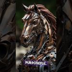 Midjourney Prompt Magic: From Scrap Metal to Majestic Horse