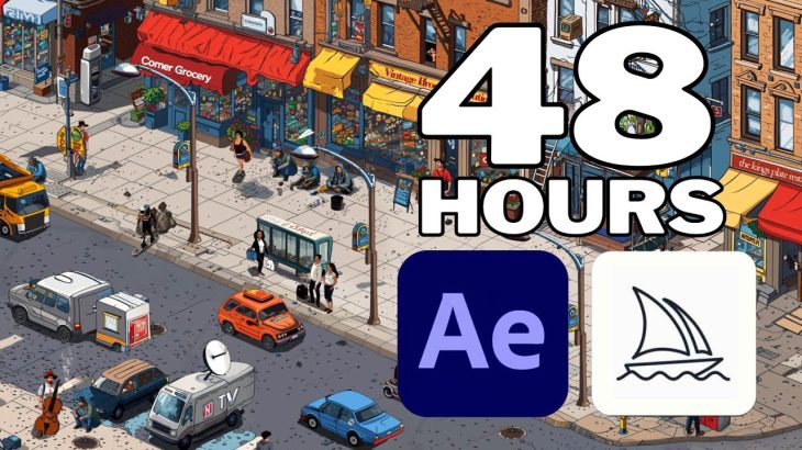 Create A Mindblowing Animation Using Midjourney & After Effects In 48 Hours