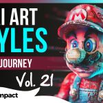 10 Next Level Styles for  Midjourney: Vol 21 (Prompt tips!)