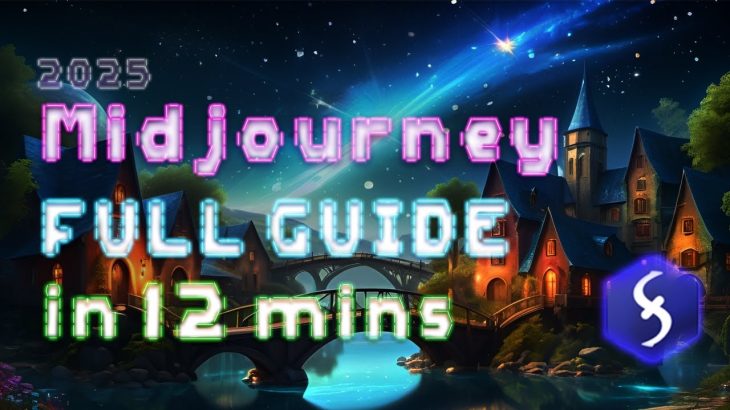 Midjourney AI – Tutorial for Beginners in 12 MINS!  [ COMPLETE 2025 ]