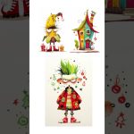 Midjourney Prompt for Whimsical Christmas Designs
