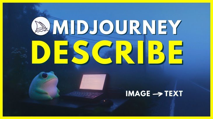 Midjourney’s DESCRIBE Feature | Turn Images Into Prompts | Website & Discord Guide