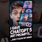 I Tested Viral ChatGPT AI Art Prompts – See What Happened #shorts