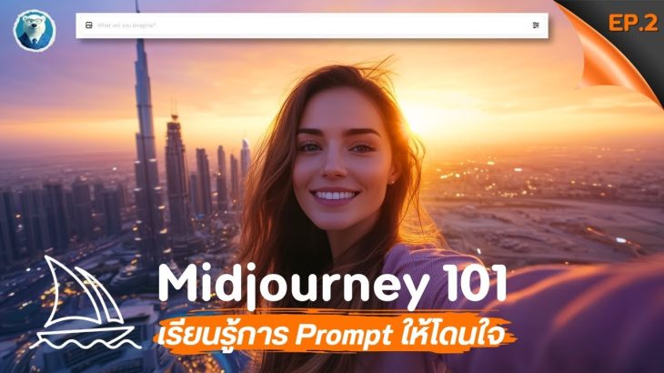 สอน Midjourney Prompt สั่ง AI สร้างภาพได้ดั่งใจ Midjourney 101 ตอนที่ 2