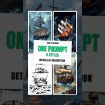 One Prompt, More Styles with AI