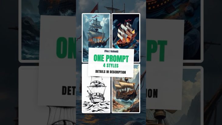 One Prompt, More Styles with AI