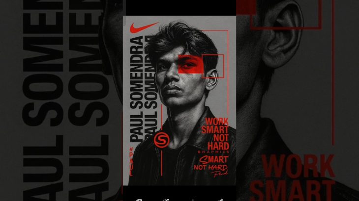 How to Create a Nike-Inspired Poster with AI | ChatGPT + Midjourney Prompt #youtubeshorts #trending