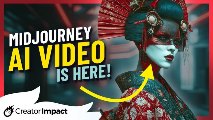 Midjourney adds AI VIDEO & improves Style Reference! (BIG UPDATE)