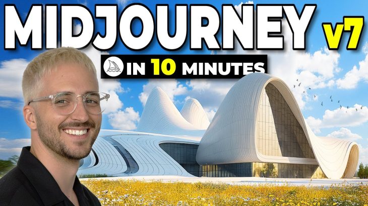 The Midjourney v7 Beginner AI Course for Architecture