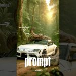 Chatgpt Prompt : Toyota Supra Meets Amazon Beasts! 🤯🐍🐊 #short #chatgpt #prompt #trending #fpy
