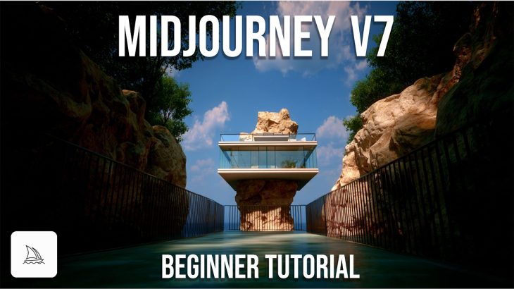 Midjourney V7 for ARCHITECTURE 2025 | Write Prompts, Render, Animate | Step-by-Step