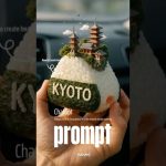 ChatGPT Prompt: Onigiri Cityscape! 🍙🌆 Unlock stunning AI art ideas! #short #chatgpt #prompt