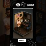 Day 6 Isometric 3D Creator Workspace Diorama | AI Prompt for Creators 🎬 | 100 Prompts of Creativity