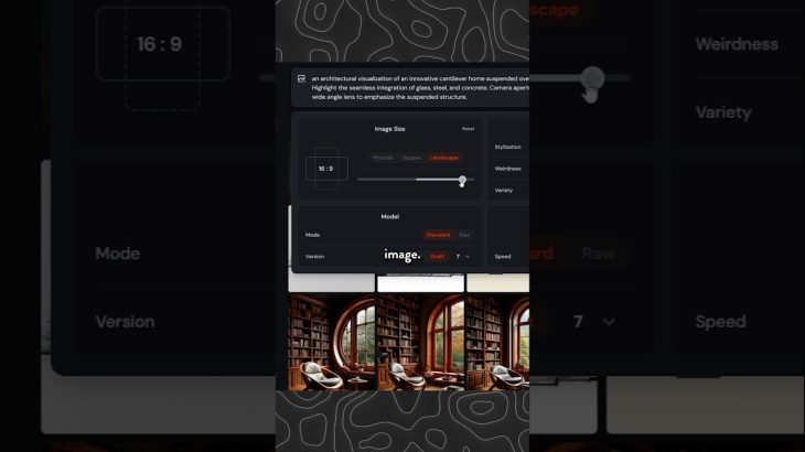 Prompt Settings in MIDJOURNEY 🔥 Everything you NEED to know ✨ #architecture
