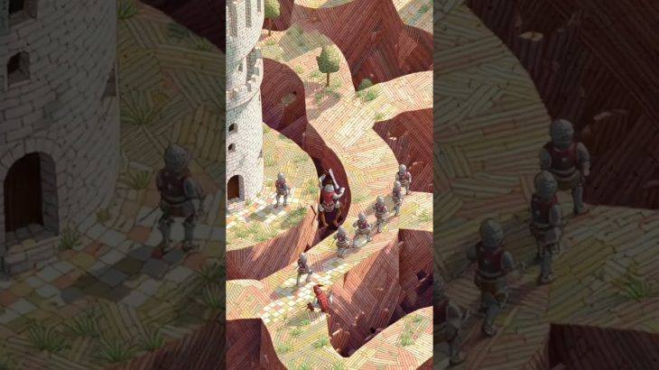 Rapunzel’s Lofty Locks — Tiny Knights vs the Giant Hairpin (AI Miniature World)