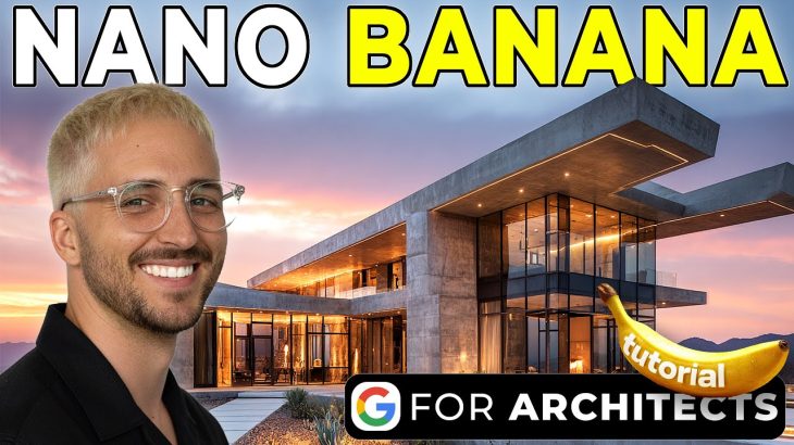 GOOGLE Nano Banana AI for ARCHITECTURE – Beginner Tutorial (UPDATE)